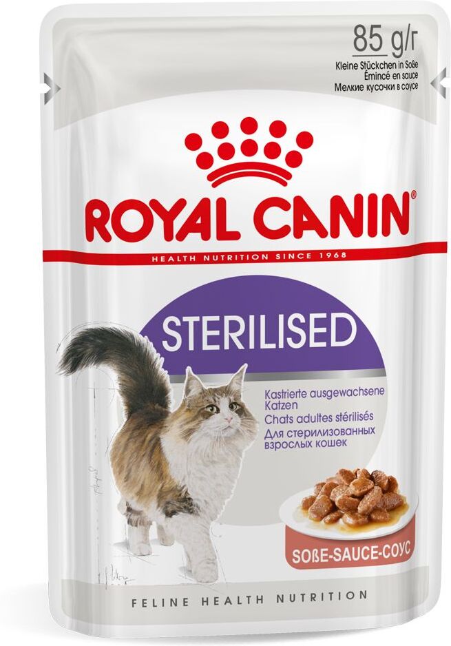 Royal Canin Sterilised en sauce - 24 x 85 g