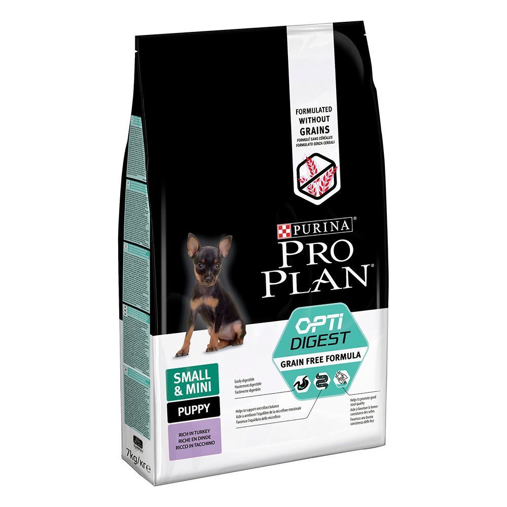 Pro Plan 2x7kg Small & Mini Puppy OPTIDIGEST riche en dinde Pro Plan -...