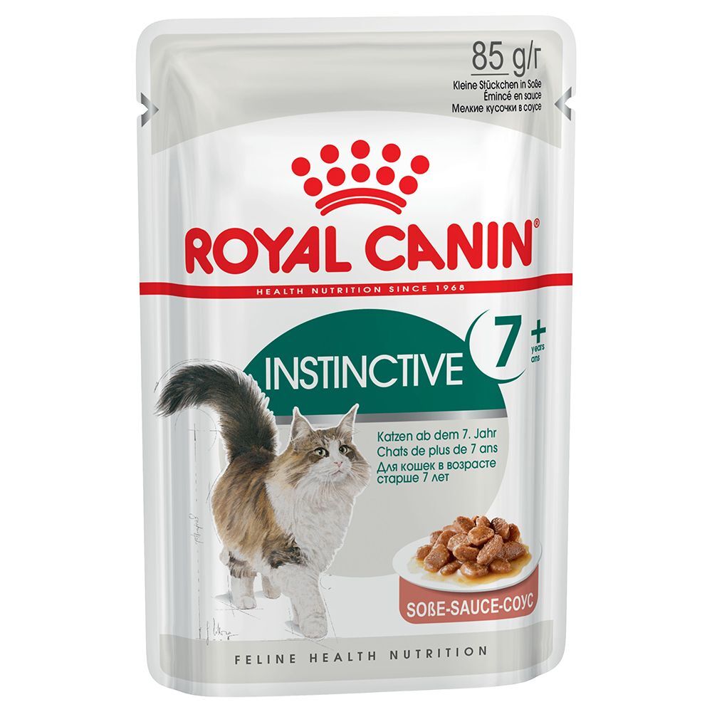 Royal Canin Instinctive +7 en sauce - maxi lot % : 96 x 85 g
