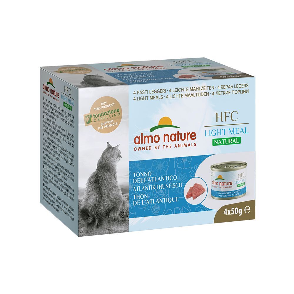 Almo Nature HFC Lot Almo Nature HFC Natural Light 24 x 50 g - thon de l'Atlantique