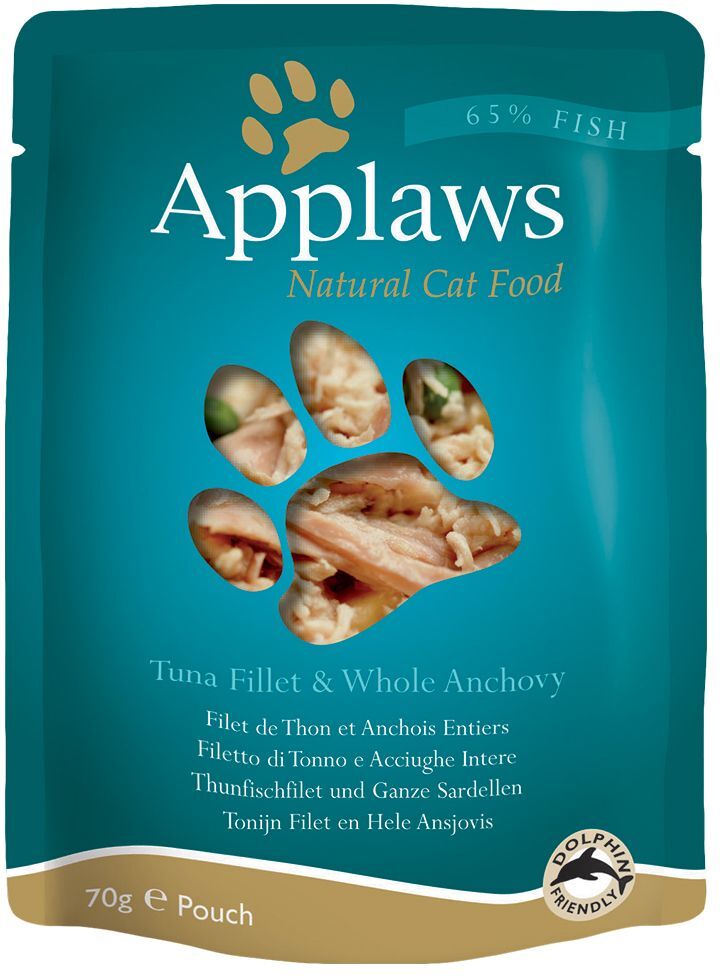 Applaws 48x70g filet de thon, brème Applaws - Pâtée pour Chat