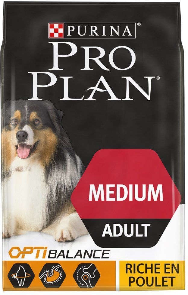 Pro Plan 7kg Medium Adult OPTIBALANCE PRO PLAN - Croquettes pour Chien