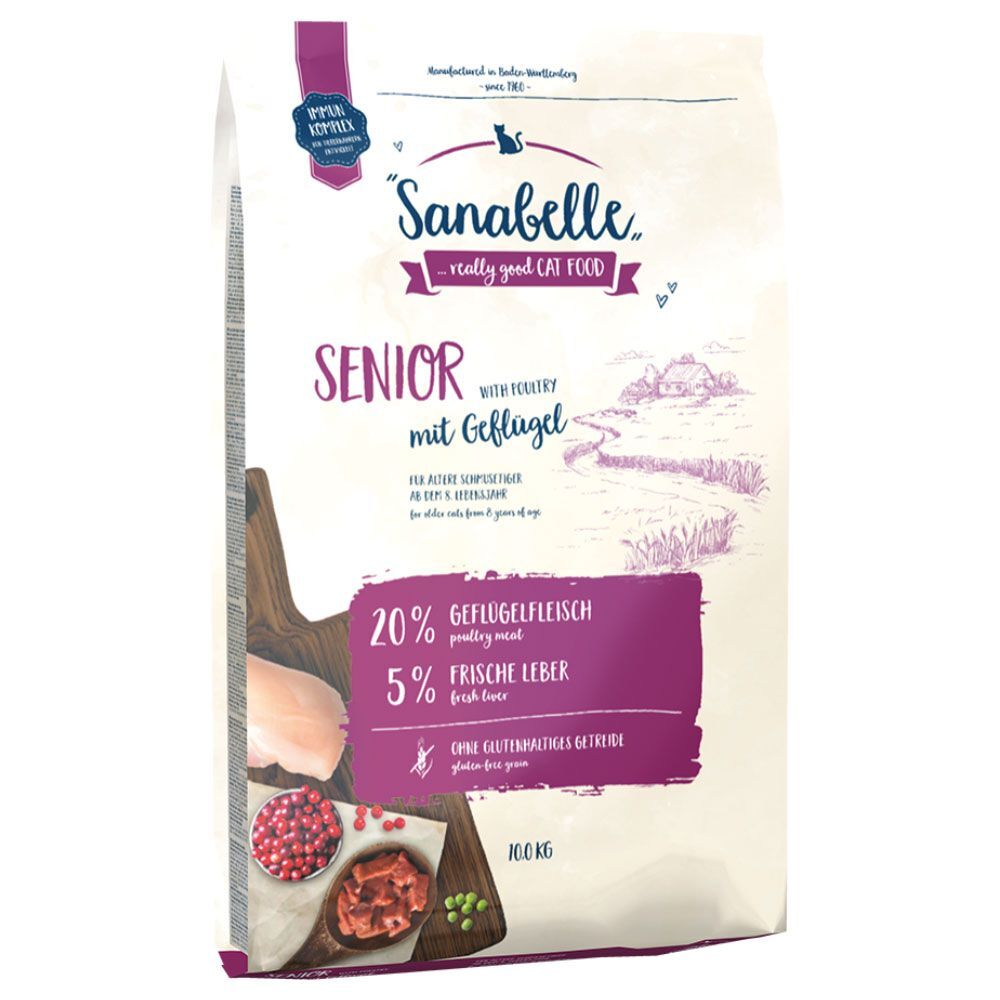 Sanabelle 2x10kg Senior Sanabelle - Croquettes pour Chat
