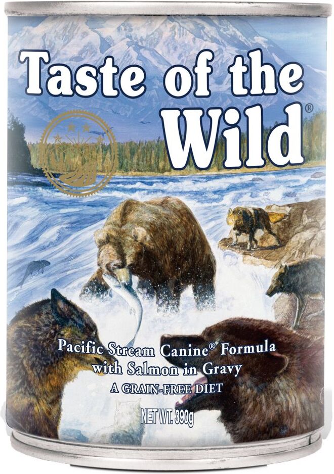 Taste of the Wild 12x390 g Pacific Stream Canine Taste of the Wild - Pâtée pour chien