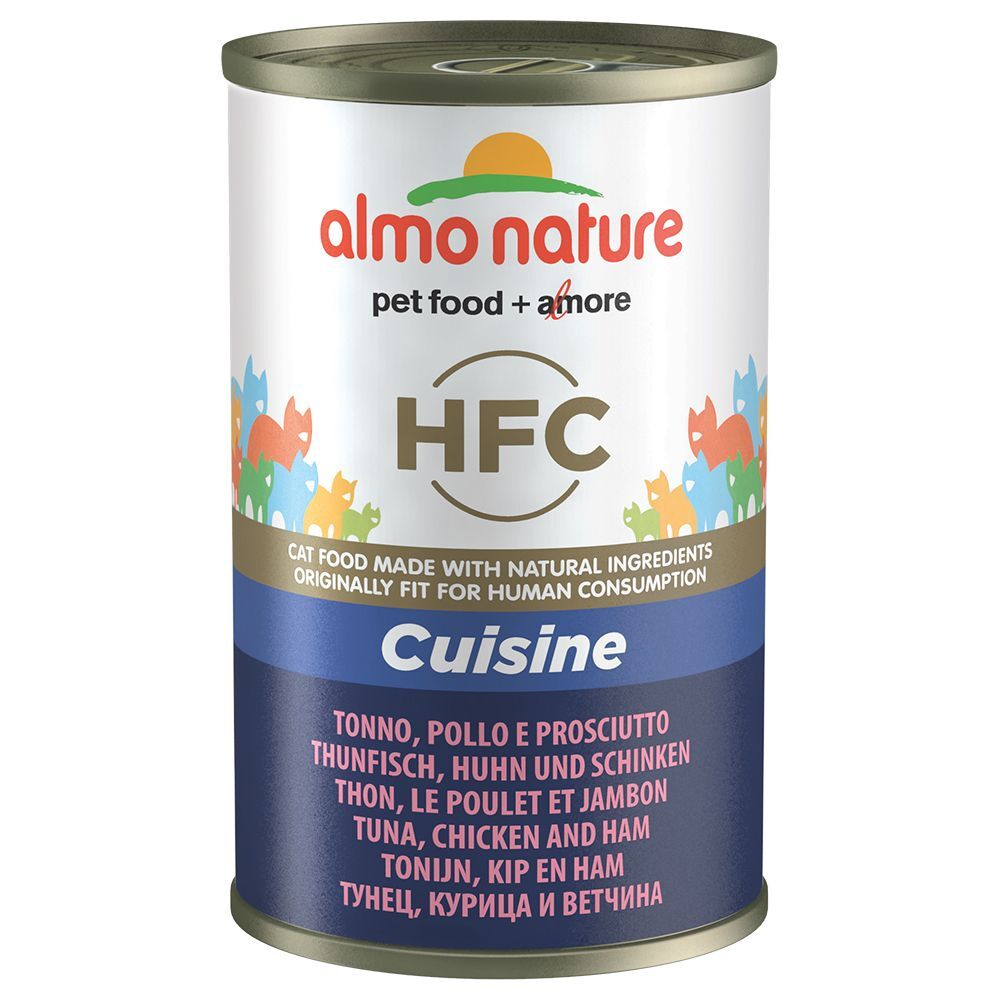 Almo Nature Classic 24x140g thon, crevettes Almo Nature Classic - Pâtée pour Chat