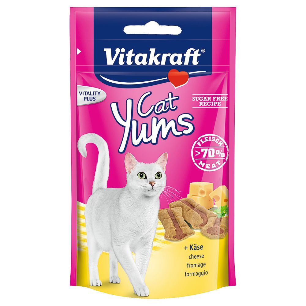 Vitakraft 40g Friandises Vitakraft Cat Yums, fromage - Friandises pour chat