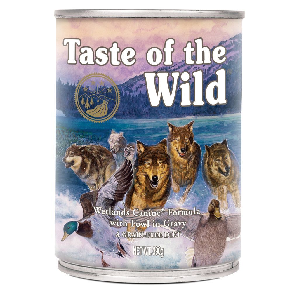 Taste of the Wild 12x390g Wetlands Canine Taste of the Wild - Pâtées pour Chien