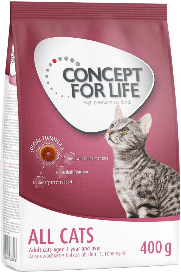 Concept for Life 400g Outdoor Cats Concept for Life - Croquettes pour chat