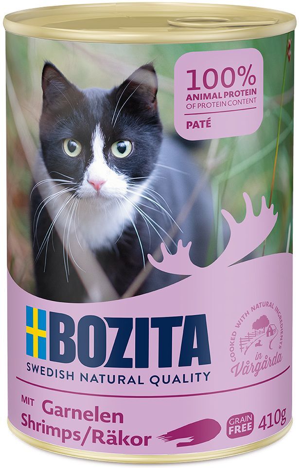 Bozita 12x410g en gelée - bœuf Bozita - Pâtée pour Chat