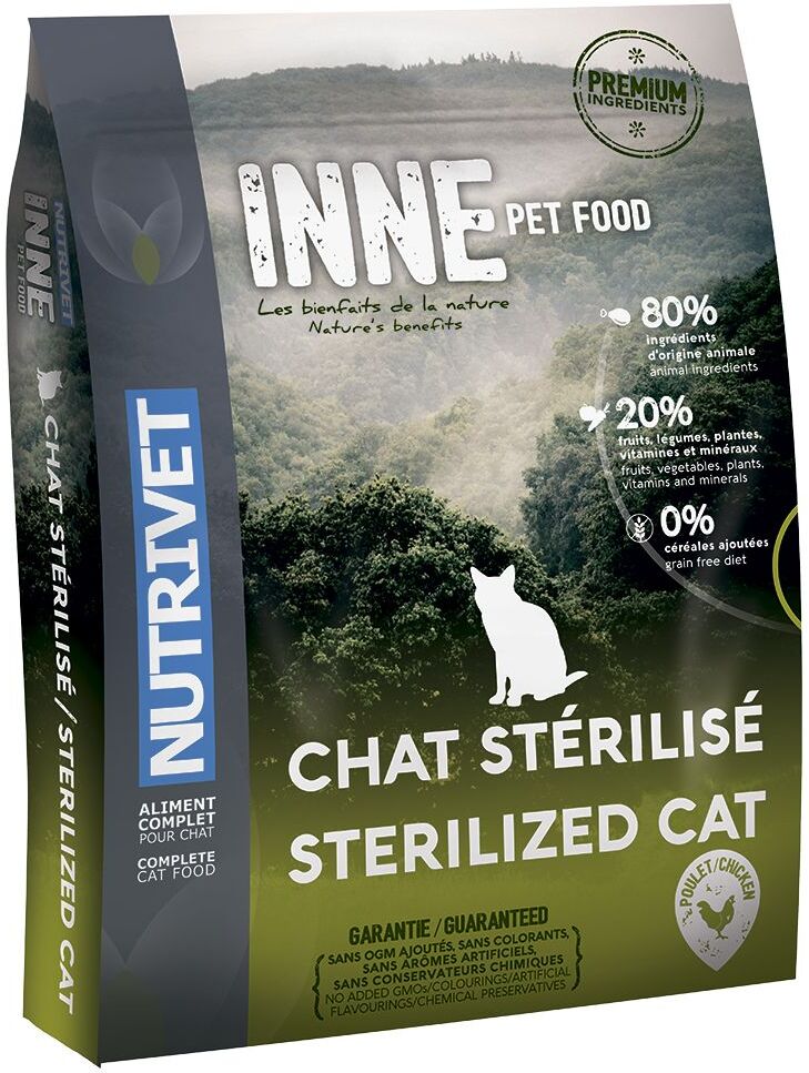 Nutrivet 1,5kg Nutrivet Inne Cat Sterilised - Croquettes pour Chat