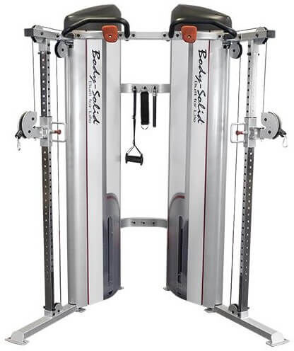 Code BIENVENUE = -10€ Poulie vis a vis Pro Clubline Series II Functional Trainer S2FT 75 kg