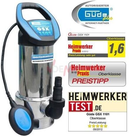 Guede Pompe immergée eaux sales / eaux chargées GSX 1101