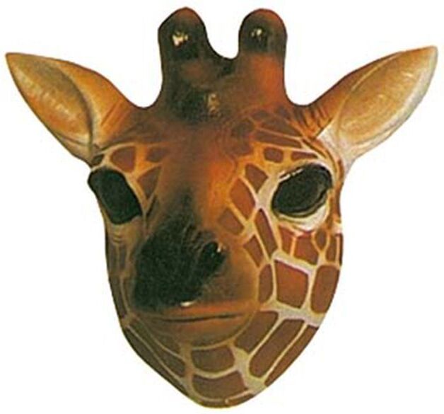 Générique MASQUE PLASTIQUE GIRAFE ENFANT