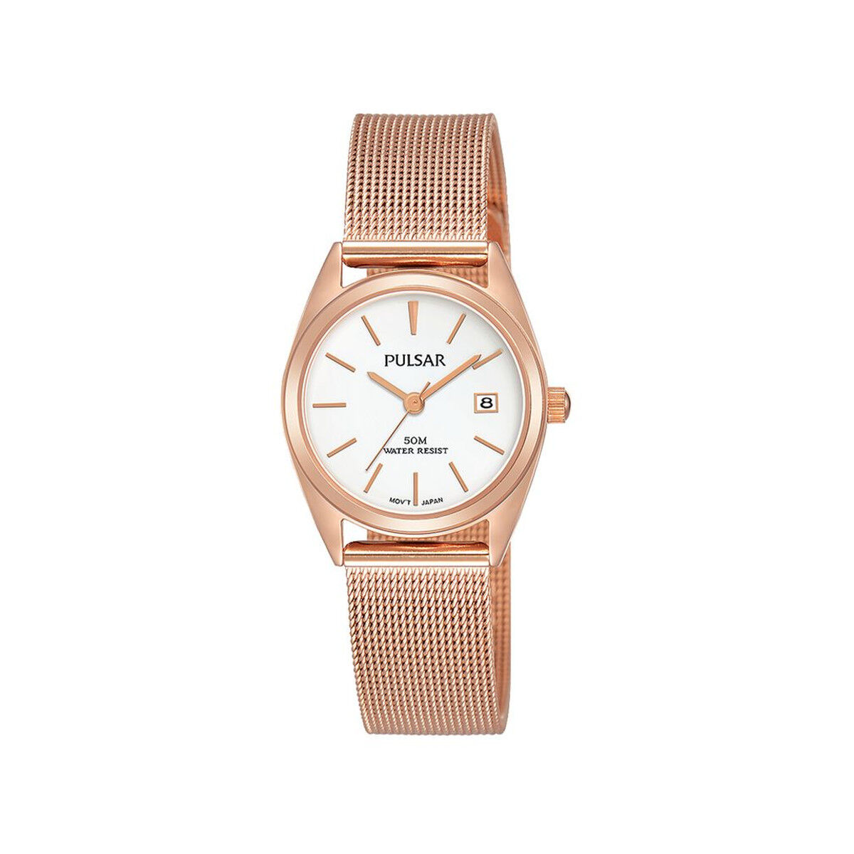 PULSAR Montre Pulsar femme acier rose milanais- MATY