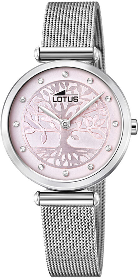 Lotus MONTRE LOTUS FEMME ACIER MAILLE MILANAISIE