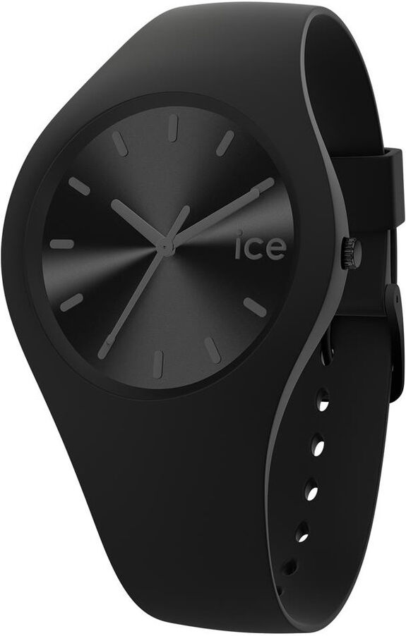 Ice-Watch ICE WATCH Montre Ice Watch femme medium silicone noir- MATY