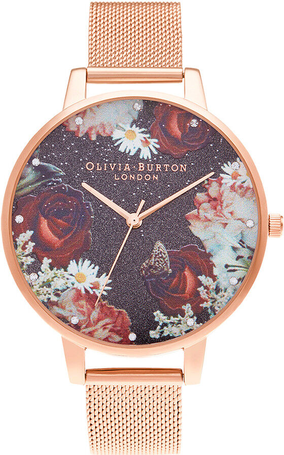 OLIVIA BURTON Montre Olivia Burton femme acier dorÃ© rose- MATY