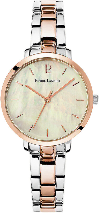 PIERRE LANNIER Montre Pierre Lannier femme acier bicolore jaune- MATY