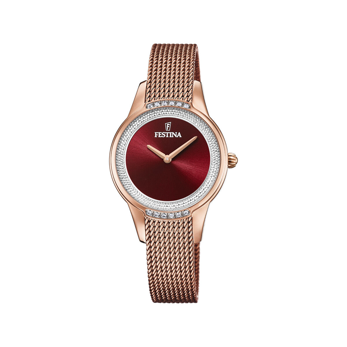 FESTINA Montre Festina femme bracelet acier dorÃ© rose- MATY