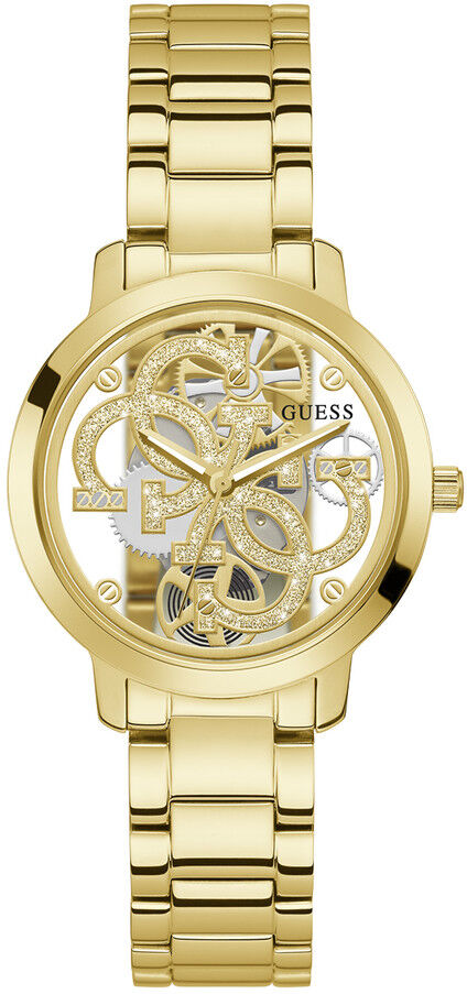 GUESS Montre Guess femme acier dorÃ© jaune- MATY