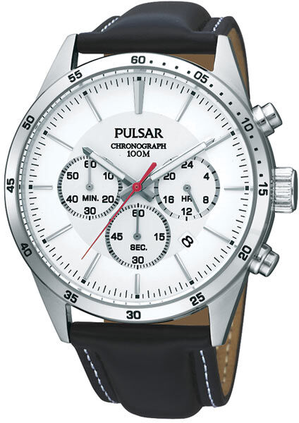 PULSAR Montre Pulsar homme chronographe acier- MATY