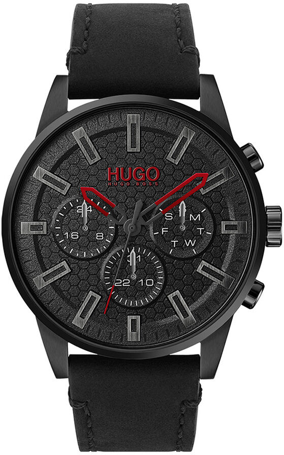 Boss HUGO Montre HUGO CASUAL Bracelet Cuir- MATY