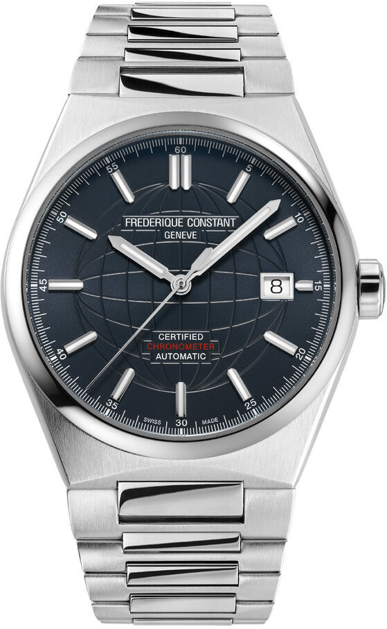 FREDERIQUE CONSTANT Montre FrÃ©dÃ©rique Constant homme automatique acier et caoutchouc- MATY