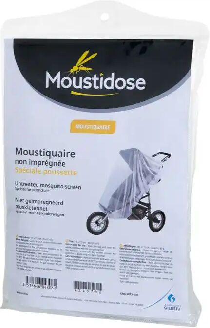 Moustidose Moustiquaire non Imprégnée Spéciale Poussette