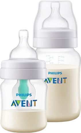 Avent Lot de 2 Biberons Anti Colique - 125ml + 260ml