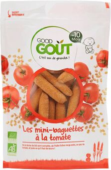 Good Gout Mini-Baguette à la Tomate - Dès 10 mois, 70g