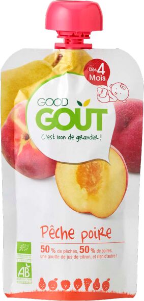 Good Gout Pêche Poire, 120g