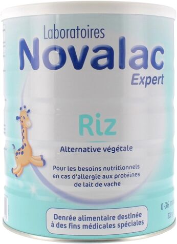 Novalac Lait en Poudre Riz Expert, 800g