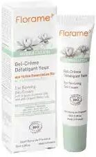 Florame Hydratation - Gel-Crème Défatigant Yeux, 15ml