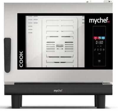 MYCHEF Four Mixte Mychef Cook Pro 4 GN 1/1 400V poignée à gauche