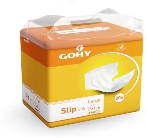 Gohy Slip Extra - 8 paquets de 20 protections Large