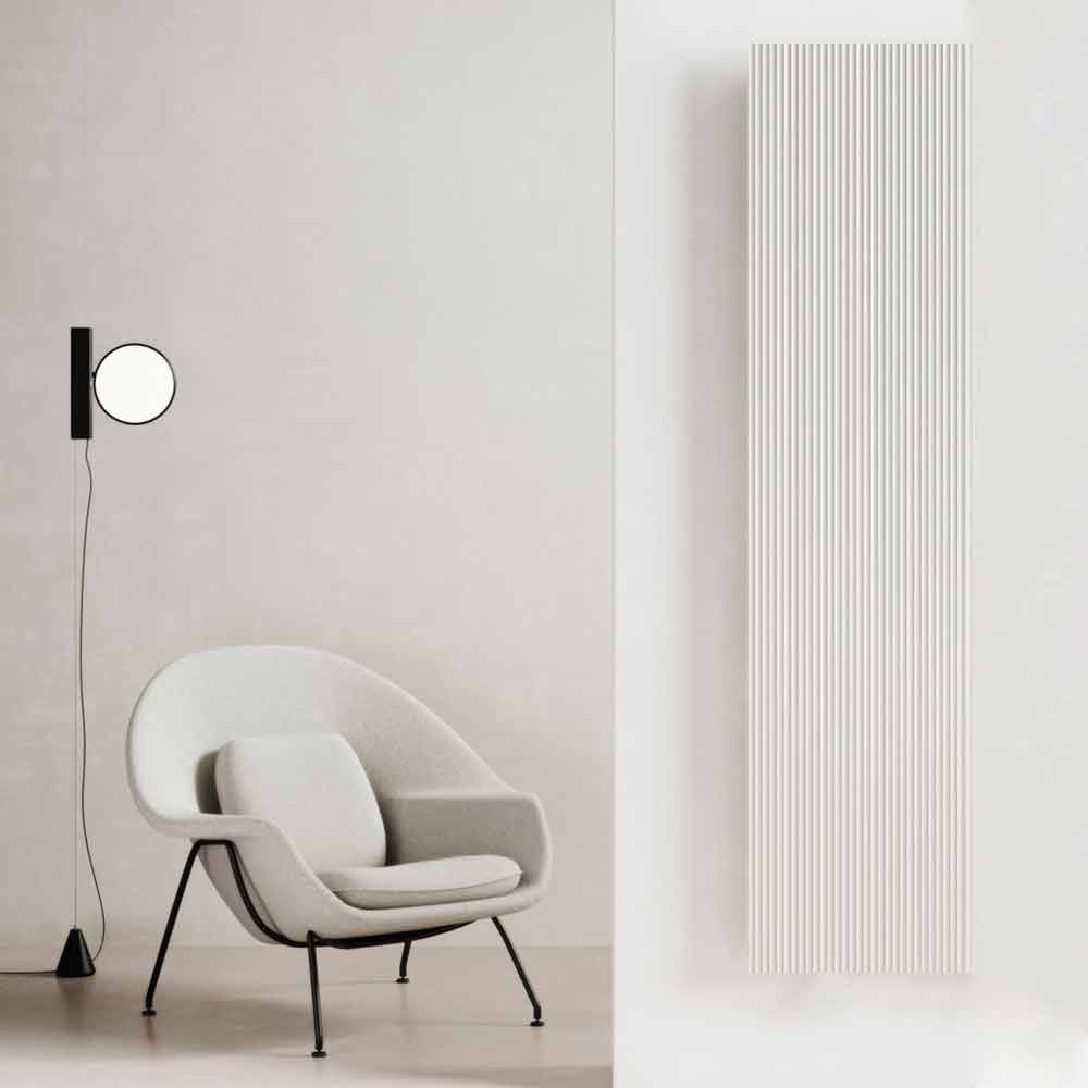 Viadurini Radiators Radiateur mural électrique de conception verticale en acier 900 W - 1000 lignes