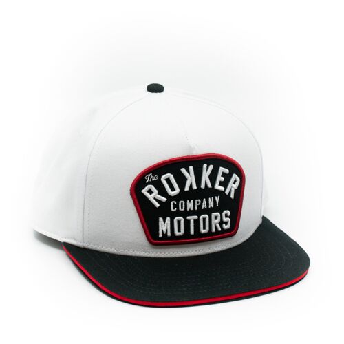Prix rokker motors patch snapback cap
