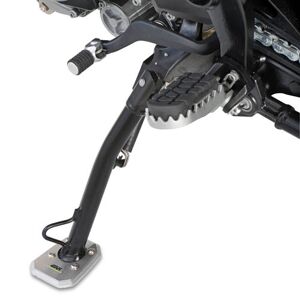 GIVI Extension de pied GIVI en aluminium et acier inoxydable pour béquille latérale d’origine pour modèle Honda (voir ci-dessous)