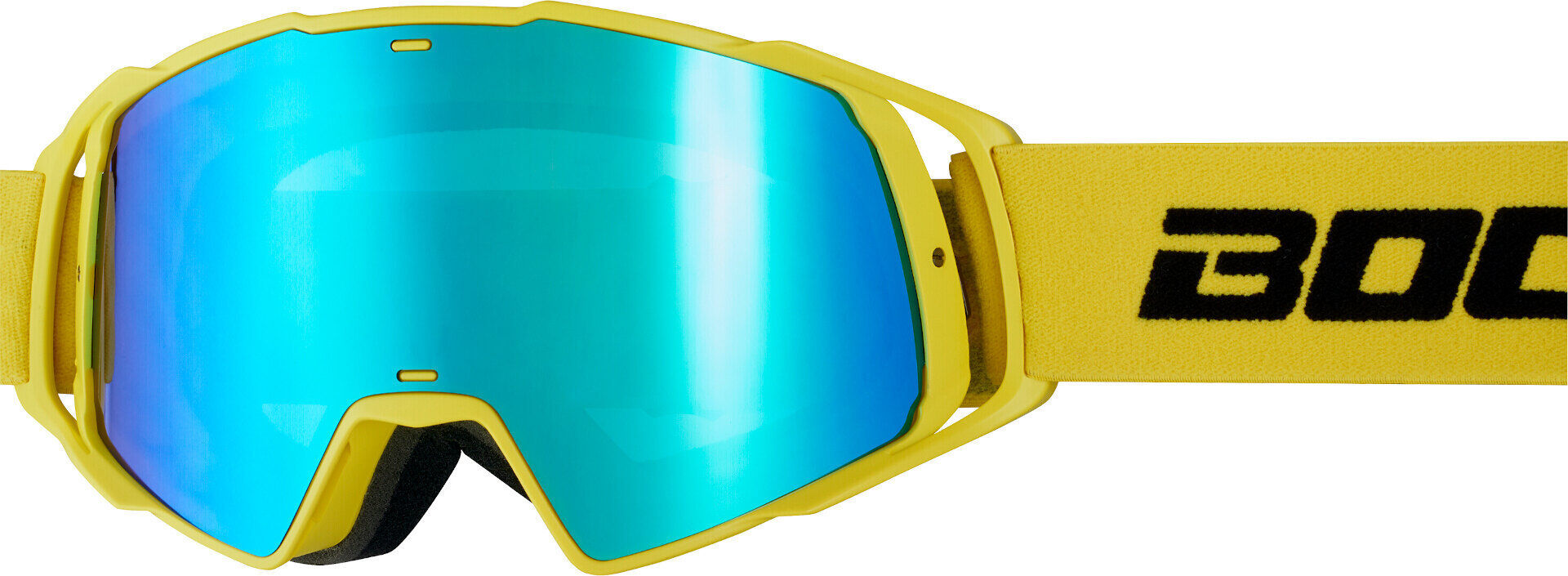 Bogotto B-Faster Lunettes Motocross Noir Jaune unique taille