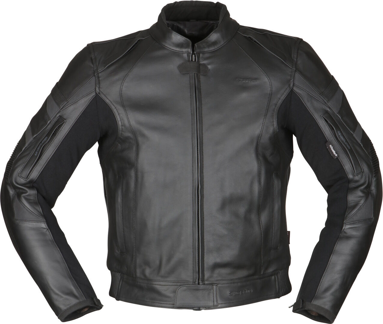 Modeka Tourrider II Veste en cuir de moto Noir 3XL 58