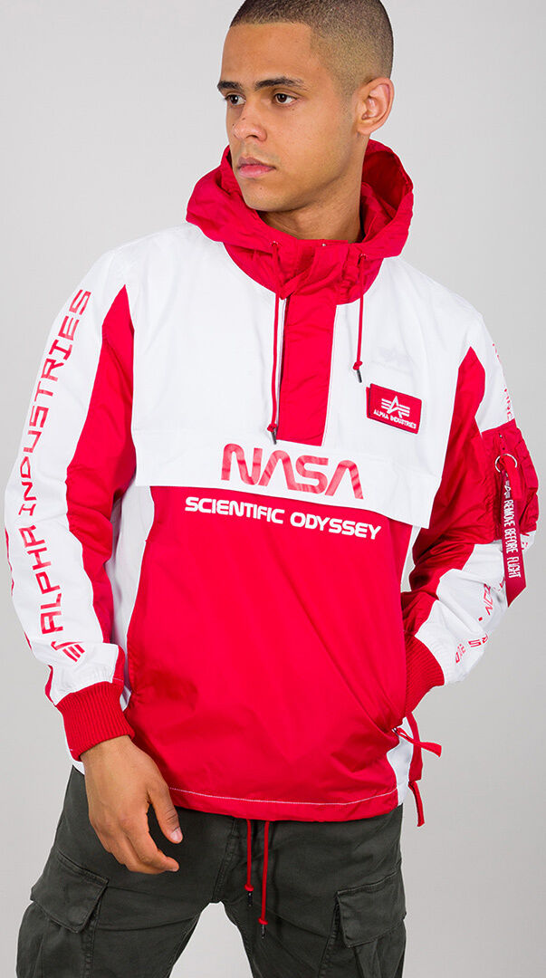 Alpha Industries Odyssey Jaket Rouge M