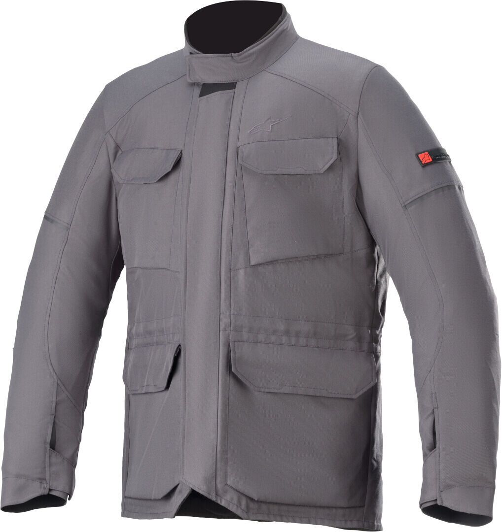 Alpinestars Maverick Veste textile de moto imperméable à l’eau Gris L