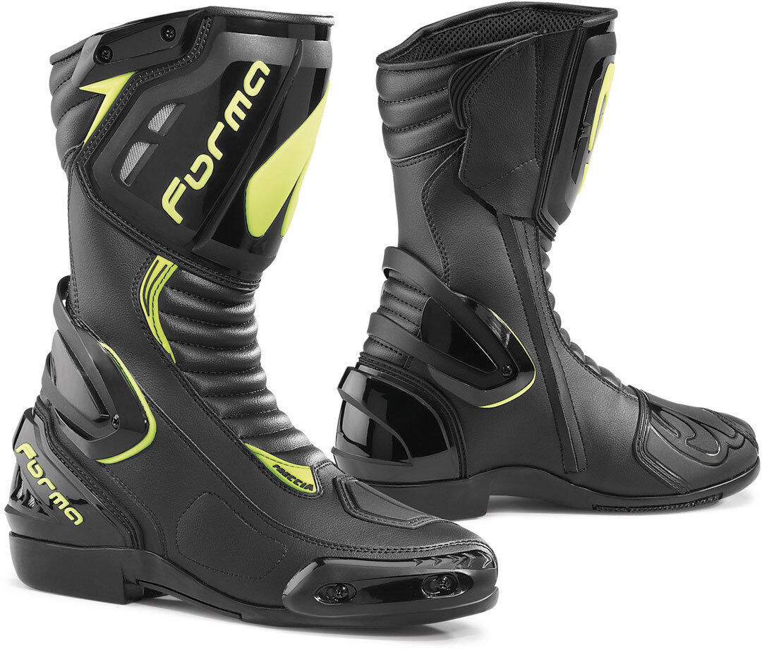 Forma Freccia Bottes de moto Noir Jaune 45