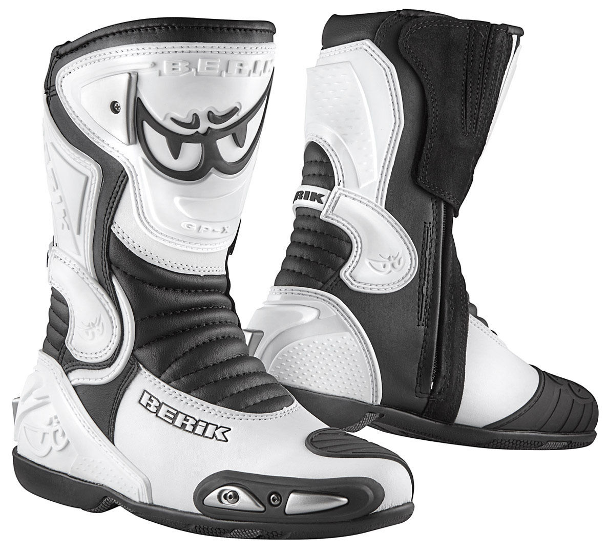 Berik Losail Bottes de moto Blanc 44