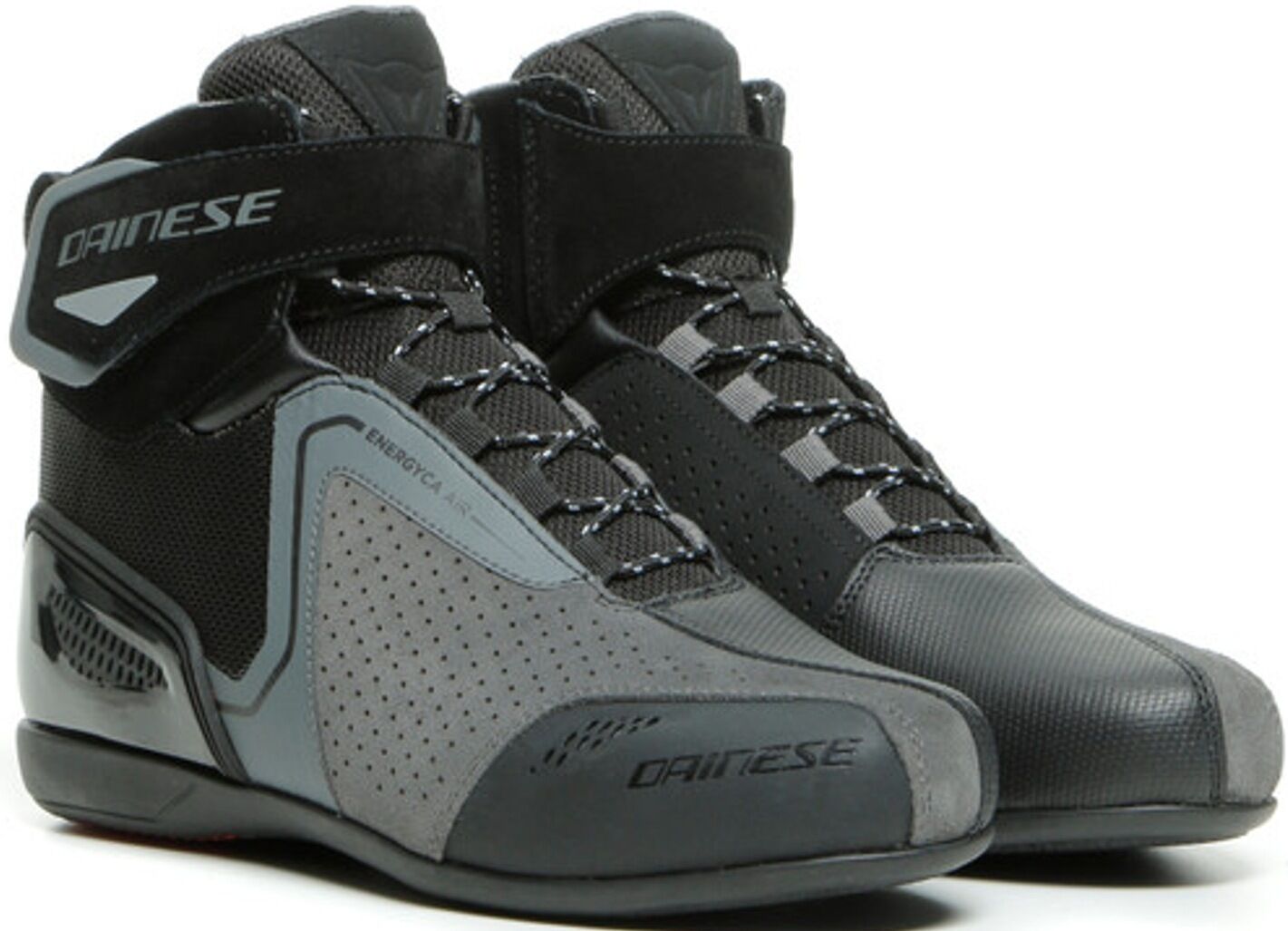 Dainese Energyca Air Chaussures de moto pour dames Noir Gris 36