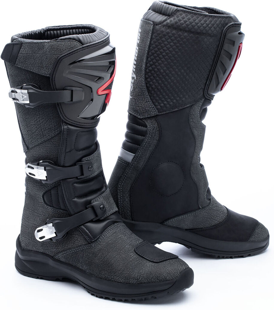 Stylmartin Navajo WP Bottes Motocross Gris 45