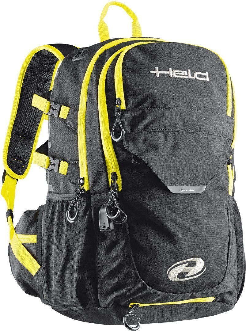 Held Power Sac à dos Noir Jaune 11-20l