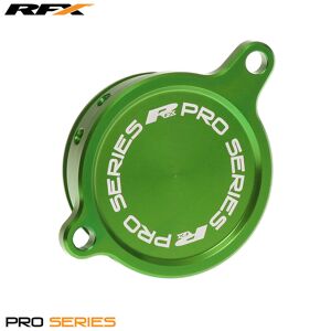 RFX Couvercle de filtre à huile Pro (Vert) - Kawasaki KXF450