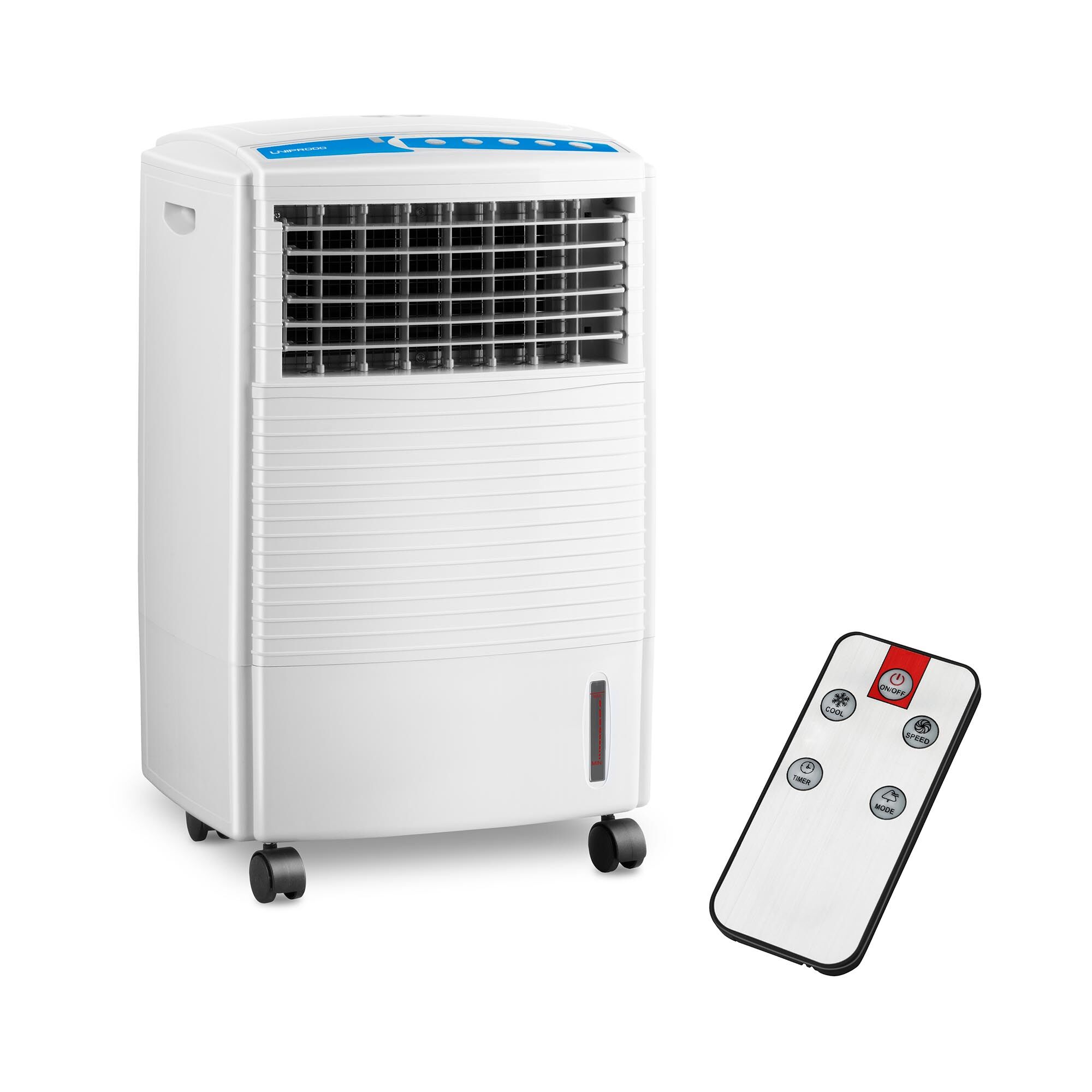 Uniprodo Rafraichisseur d’air évaporatif - 3-en-1 - Réservoir d’eau de 10 l UNI_COOLER_04