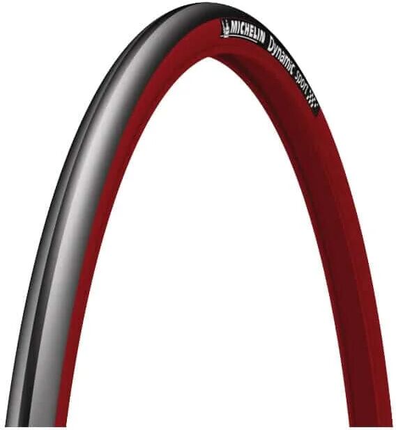 Michelin Dynamic Sport  Access Line 700x23C (23-622)  Bande de roulement noir, flancs rouge Tubetype